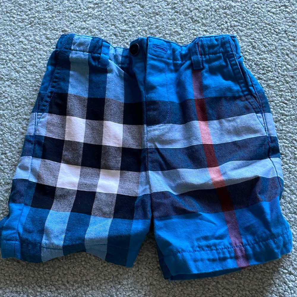 Classic Burberry kids shorts
